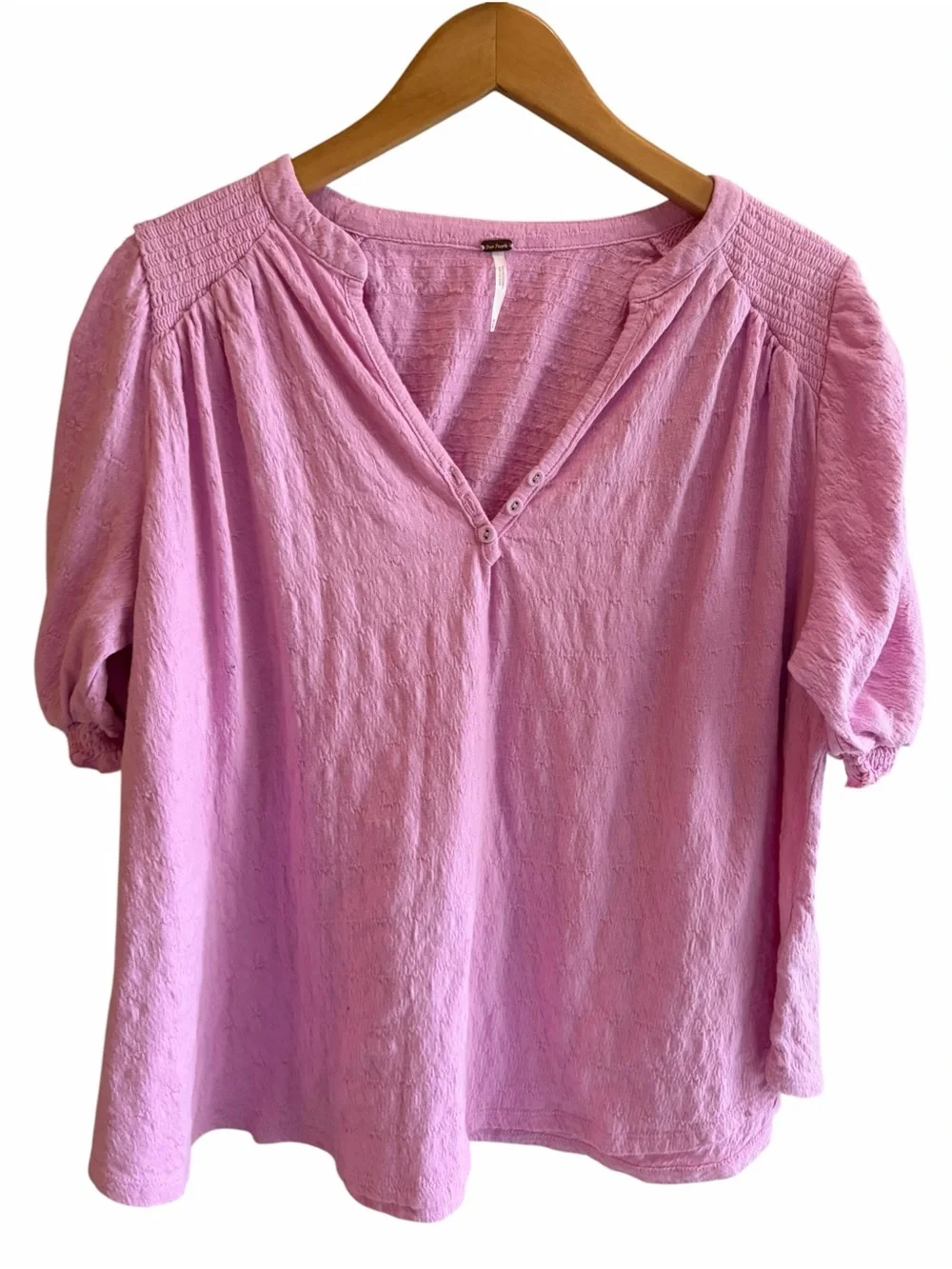 Free People pink oversized